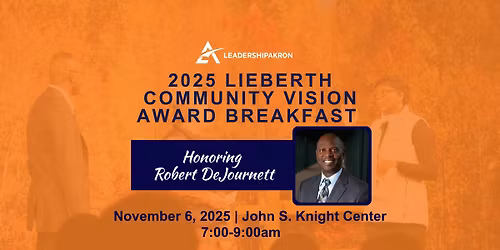 2025 Lieberth Community Vision Award Breakfast