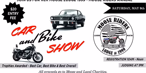 Moose Riders Car & Bike Show - Save the Date