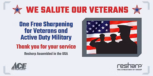 Oldsmar Veteran's Day ReSharp Event!