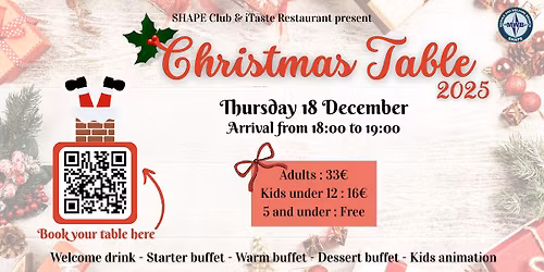 Christmas Table - SHAPE CLUB