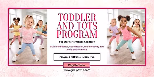 Ajax & Area:  Toddlers, Tots and Preschooler Program  - Sing, Dance & Fun
