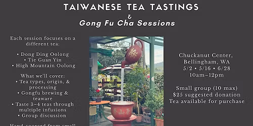 Taiwanese tea tasting sessions