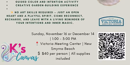 \ud83c\udf3f\u2728 Soulful Succulent & Enchanted Garden Workshop \u2728\ud83c\udf3f