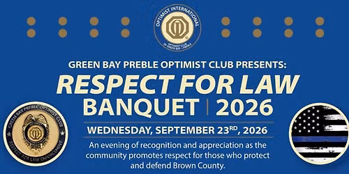 Respect for Law Banquet 2026