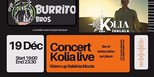 Kolia Live au Burrito Bros