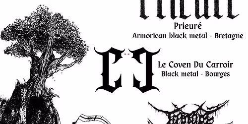 Black Metal Ritual : Prieur\u00e9 + Le Coven Du Carroir + Tortur\u00e9 Et D\u00e9pressif - Salem Bar