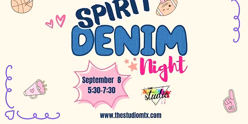 Spirit Denim Night! \ud83d\udce3