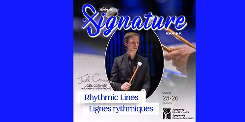 Symphony New Brunswick - Rhythmic Lines at Imperial Theatre - Saint John