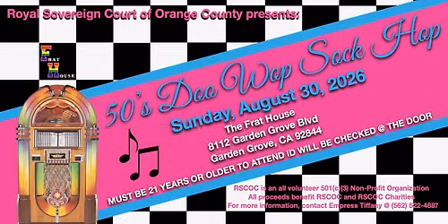 50's Doo Wop Sock Hop