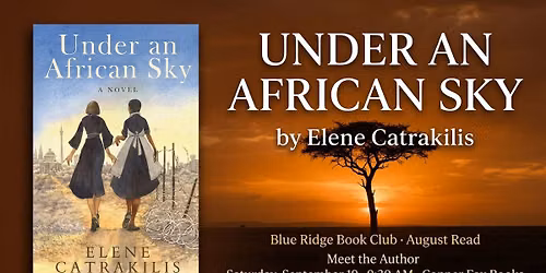 Blue Ridge Book Club: August Read: Under the African Sky
