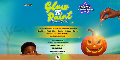 GLOW N’ PAINT: Family Halloween Edition — Arts & culture in Hartford, CT