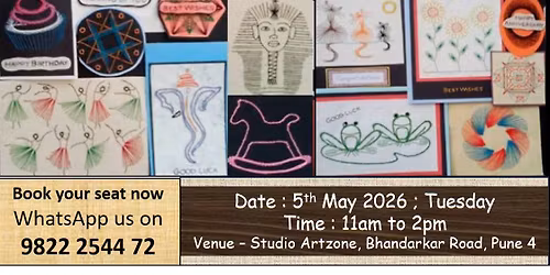 Paper Embroidery Workshop