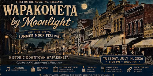 Wapakoneta by Moonlight