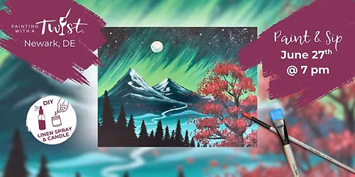 \ud83c\udfa8 Saturday Paint & Sip \u2013 Creative Fun in Newark, DE - Enchanted Valley