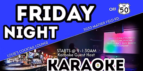 Friday Night Karaoke @ Louie's