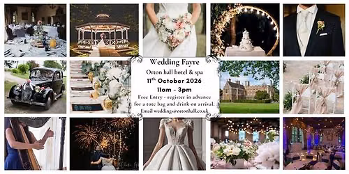Wedding Fayre at Hall Hotel and Spa