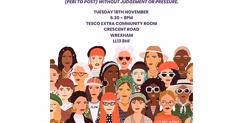 Menopause Monthly Meet Up - WREXHAM