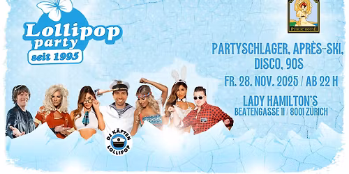 Lollipop Party on Tour  im Lady Hamilton's \/ Partyschlager, Apr\u00e8s-Ski, 90s, Disco
