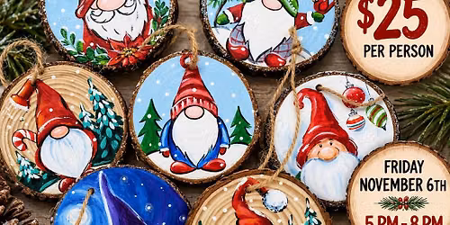 Gnome Ornament Painting Night