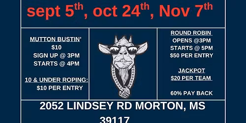 Blue Line Goat Roping