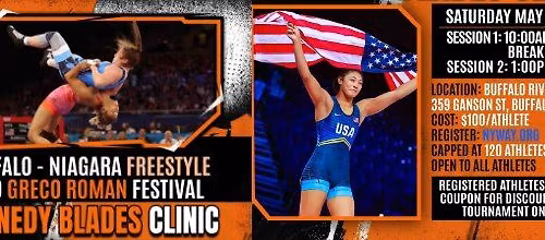 Buffalo-Niagara Freestyle & Greco Roman Festival Presents Kennedy Blades Clinic