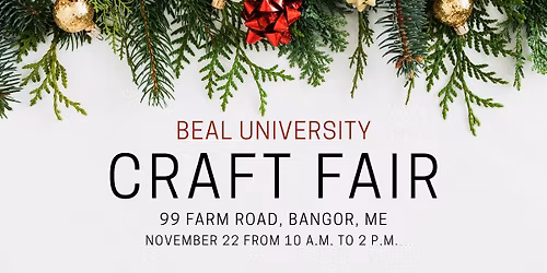Beal University Craft Fair