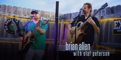 Brian Allen & Olaf Peterson at Merll's In Waukee
