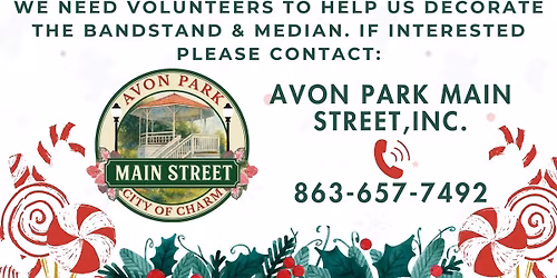 Bandstand Decorating Day