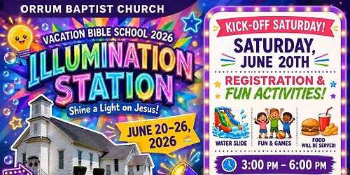 VBS Kick-Off and Registration at OBC