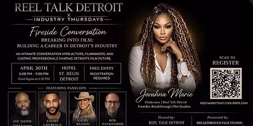 Reel Talk Detroit: Fireside Film Conversation