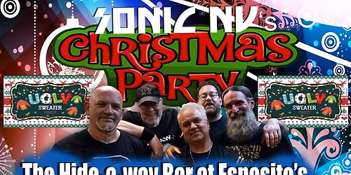 Ugly sweater Christmas party with Sonic NV