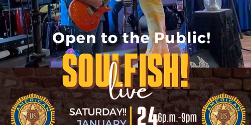 SoulFish Live at the Largo American Legion Post 119!
