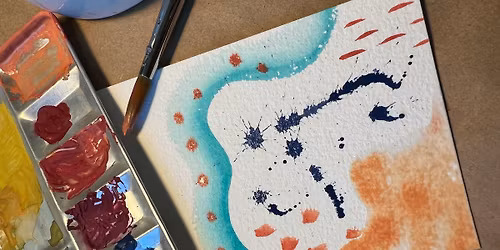 Watercolor Notecards - Middle and High School Students