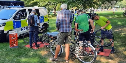 Free bike marking 