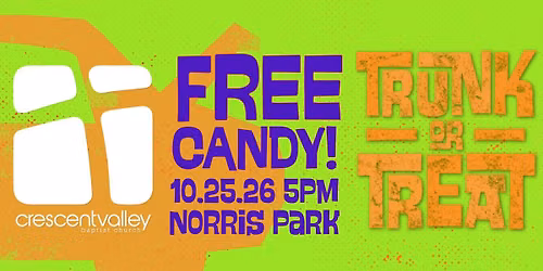 CVBC Trunk or Treat 2026