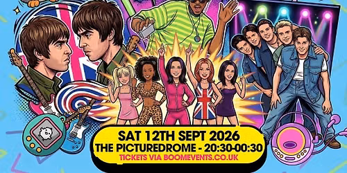 BOOMBASTIC 90s Northampton - The Region's Most Popular 90s Party