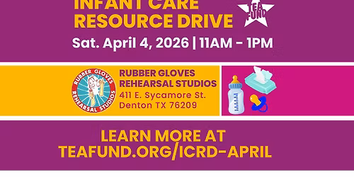 Infant Care Resource Drive - April 2026