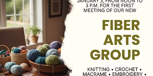 Fiber Arts Group Meeting