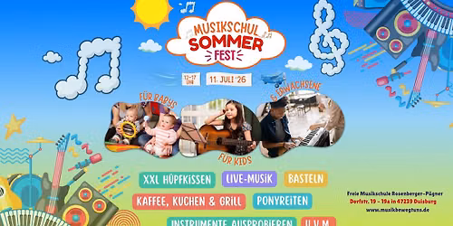 Sommerfest Musikschule Rumeln