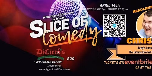 Slice of Comedy Headlining Chris Cope