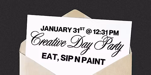 Creative Day Party!! Eat, Sip n Paint @ Judy's Island Grill