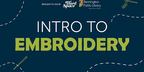 Intro to Embroidery