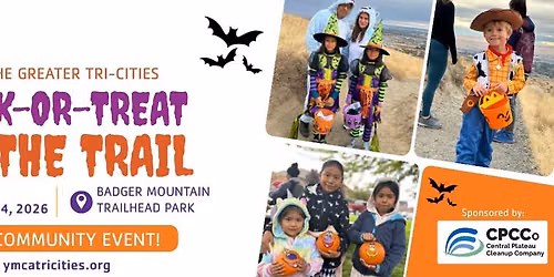 YMCA Trick-or-Treat on the Trail @ Badger Mountain