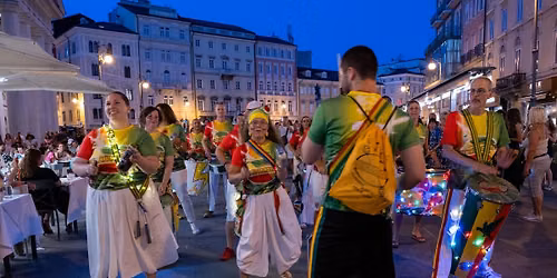 Presentazione laboratorio di percussioni della Banda Berimbau per adulti