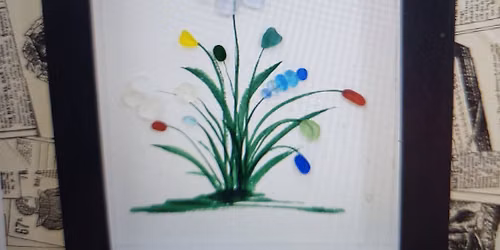Beach Glass Bloom Art with Donna NIGHT CLASS