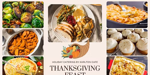 Thanksgiving Dinner Pre-Order Now thru November 21
