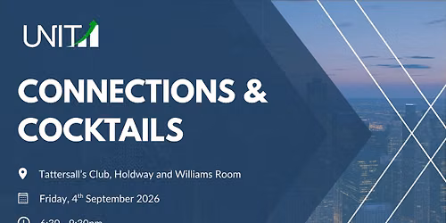 UNIT UQ Connections & Cocktails