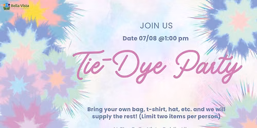 Tie-Dye Party!