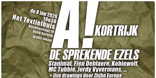 De Sprekende Ezels Kortrijk #16