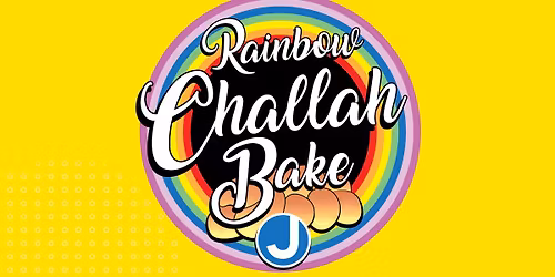 Rainbow Challah Bake
